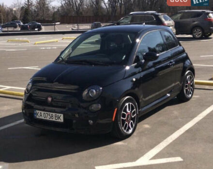 Черный Фиат 500, объемом двигателя 1.37 л и пробегом 90 тыс. км за 9696 $, фото 1 на Automoto.ua