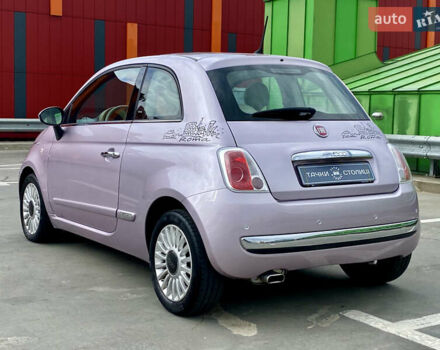 Фіолетовий Фіат 500, об'ємом двигуна 1.24 л та пробігом 143 тис. км за 7500 $, фото 11 на Automoto.ua