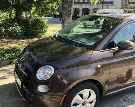 Коричневый Фиат 500, объемом двигателя 1.37 л и пробегом 131 тыс. км за 6500 $, фото 3 на Automoto.ua