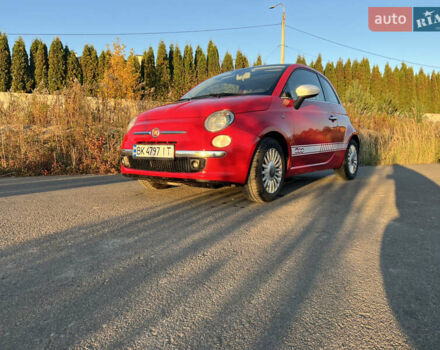 Фиат 500 2008 в Ровно на Automoto.ua Красный Фиат 500, объемом двигателя 1.24 л и пробегом 212 тыс. км за 5900 $, фото 3 на Automoto.ua