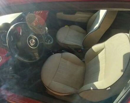 Красный Фиат 500, объемом двигателя 1.24 л и пробегом 138 тыс. км за 6000 $, фото 13 на Automoto.ua