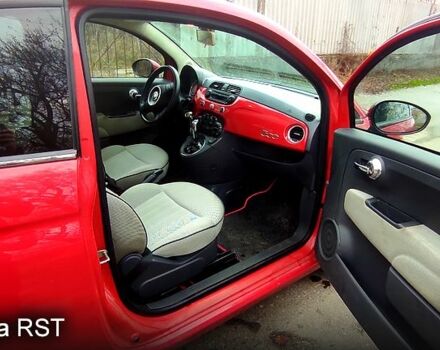 Красный Фиат 500, объемом двигателя 1.2 л и пробегом 140 тыс. км за 5500 $, фото 3 на Automoto.ua