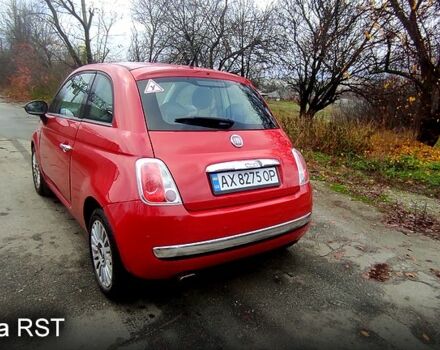 Красный Фиат 500, объемом двигателя 1.2 л и пробегом 140 тыс. км за 5500 $, фото 2 на Automoto.ua