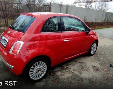 Красный Фиат 500, объемом двигателя 1.2 л и пробегом 140 тыс. км за 5500 $, фото 4 на Automoto.ua
