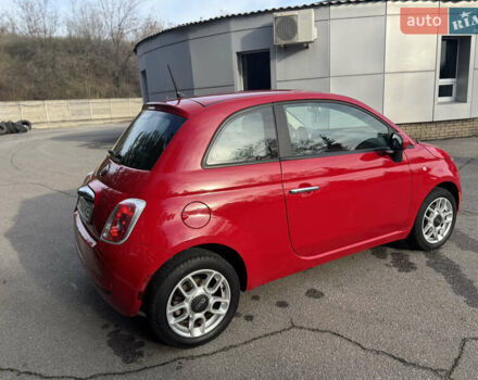 Красный Фиат 500, объемом двигателя 1.37 л и пробегом 118 тыс. км за 5600 $, фото 6 на Automoto.ua