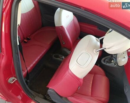 Красный Фиат 500, объемом двигателя 1.37 л и пробегом 132 тыс. км за 7700 $, фото 46 на Automoto.ua
