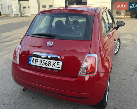 Красный Фиат 500, объемом двигателя 1.37 л и пробегом 118 тыс. км за 5600 $, фото 5 на Automoto.ua