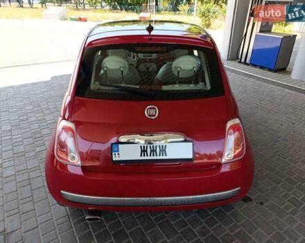 Красный Фиат 500, объемом двигателя 1.37 л и пробегом 132 тыс. км за 7700 $, фото 13 на Automoto.ua