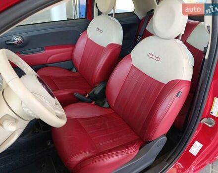 Красный Фиат 500, объемом двигателя 1.37 л и пробегом 132 тыс. км за 7700 $, фото 26 на Automoto.ua