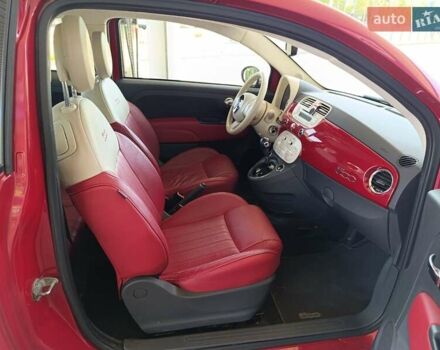 Красный Фиат 500, объемом двигателя 1.37 л и пробегом 132 тыс. км за 7700 $, фото 43 на Automoto.ua