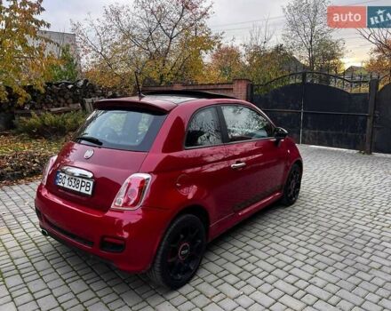 Красный Фиат 500, объемом двигателя 1.37 л и пробегом 203 тыс. км за 4350 $, фото 4 на Automoto.ua