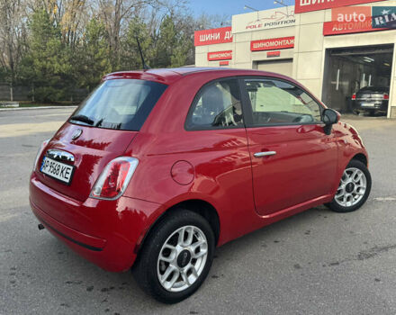 Красный Фиат 500, объемом двигателя 1.37 л и пробегом 118 тыс. км за 5600 $, фото 4 на Automoto.ua