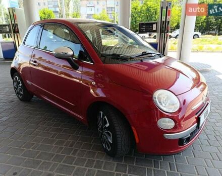Красный Фиат 500, объемом двигателя 1.37 л и пробегом 132 тыс. км за 7700 $, фото 6 на Automoto.ua