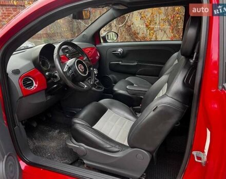 Красный Фиат 500, объемом двигателя 1.37 л и пробегом 203 тыс. км за 4200 $, фото 10 на Automoto.ua