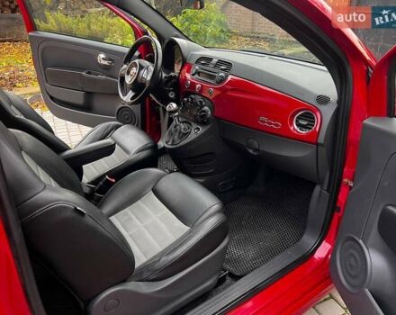 Красный Фиат 500, объемом двигателя 1.37 л и пробегом 203 тыс. км за 4600 $, фото 13 на Automoto.ua