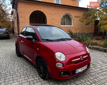 Красный Фиат 500, объемом двигателя 1.37 л и пробегом 203 тыс. км за 4200 $, фото 2 на Automoto.ua