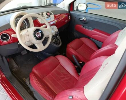 Красный Фиат 500, объемом двигателя 1.37 л и пробегом 132 тыс. км за 7700 $, фото 24 на Automoto.ua