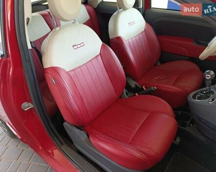 Красный Фиат 500, объемом двигателя 1.37 л и пробегом 132 тыс. км за 7700 $, фото 44 на Automoto.ua