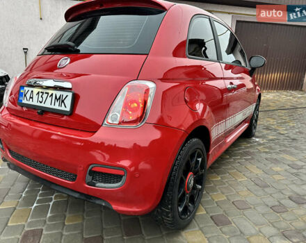 Красный Фиат 500, объемом двигателя 1.4 л и пробегом 125 тыс. км за 7400 $, фото 6 на Automoto.ua