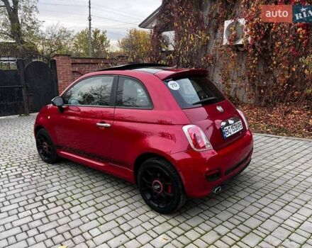 Красный Фиат 500, объемом двигателя 1.37 л и пробегом 203 тыс. км за 4200 $, фото 6 на Automoto.ua