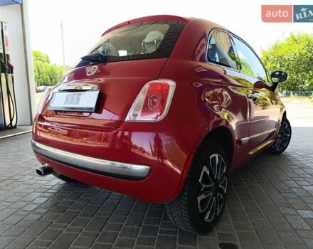 Красный Фиат 500, объемом двигателя 1.37 л и пробегом 132 тыс. км за 7700 $, фото 11 на Automoto.ua