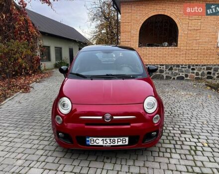 Красный Фиат 500, объемом двигателя 1.37 л и пробегом 203 тыс. км за 4200 $, фото 1 на Automoto.ua