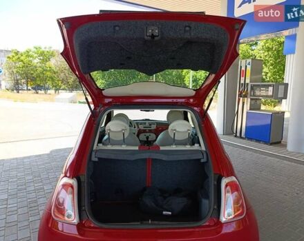 Красный Фиат 500, объемом двигателя 1.37 л и пробегом 132 тыс. км за 7700 $, фото 49 на Automoto.ua