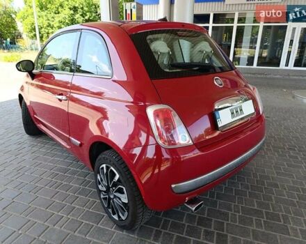 Красный Фиат 500, объемом двигателя 1.37 л и пробегом 132 тыс. км за 7700 $, фото 14 на Automoto.ua