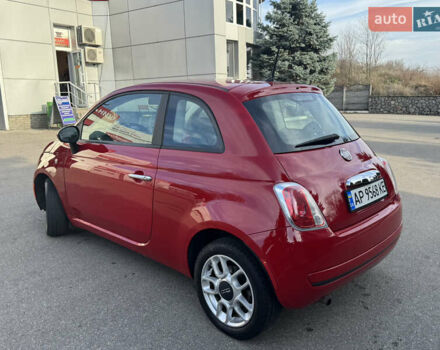 Красный Фиат 500, объемом двигателя 1.37 л и пробегом 118 тыс. км за 5600 $, фото 1 на Automoto.ua