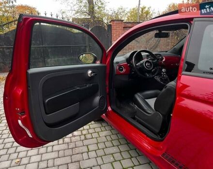 Красный Фиат 500, объемом двигателя 1.37 л и пробегом 203 тыс. км за 4600 $, фото 9 на Automoto.ua
