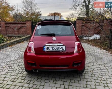 Красный Фиат 500, объемом двигателя 1.37 л и пробегом 203 тыс. км за 4600 $, фото 5 на Automoto.ua