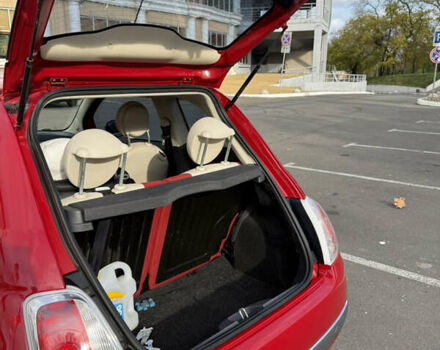 Красный Фиат 500, объемом двигателя 1.24 л и пробегом 121 тыс. км за 6700 $, фото 33 на Automoto.ua