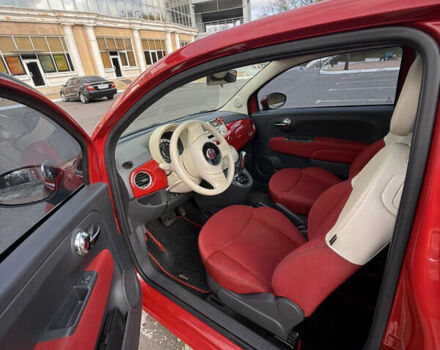 Красный Фиат 500, объемом двигателя 1.24 л и пробегом 121 тыс. км за 6700 $, фото 31 на Automoto.ua