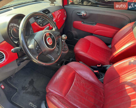 Червоний Фіат 500, об'ємом двигуна 1.4 л та пробігом 118 тис. км за 5600 $, фото 15 на Automoto.ua