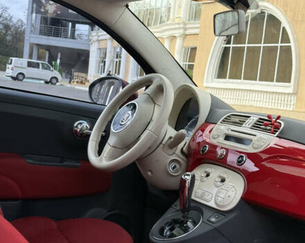 Красный Фиат 500, объемом двигателя 1.24 л и пробегом 121 тыс. км за 6700 $, фото 27 на Automoto.ua