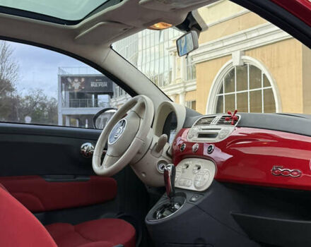 Красный Фиат 500, объемом двигателя 1.24 л и пробегом 121 тыс. км за 6700 $, фото 11 на Automoto.ua