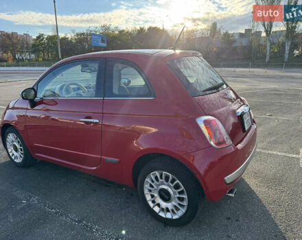 Фиат 500 2012 в Киеве на Automoto.ua Красный Фиат 500, объемом двигателя 1.37 л и пробегом 120 тыс. км за 7800 $, фото 7 на Automoto.ua