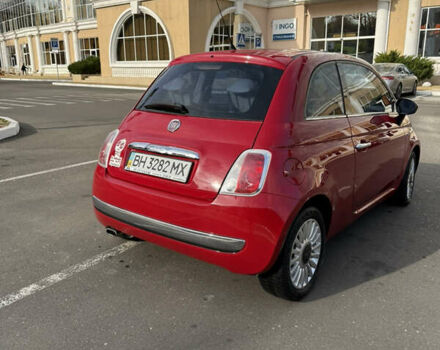 Красный Фиат 500, объемом двигателя 1.24 л и пробегом 121 тыс. км за 6700 $, фото 14 на Automoto.ua