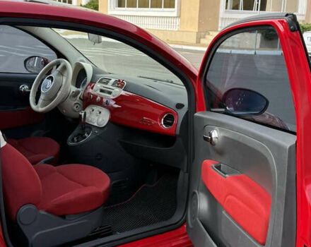 Красный Фиат 500, объемом двигателя 1.24 л и пробегом 121 тыс. км за 6700 $, фото 24 на Automoto.ua