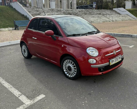 Красный Фиат 500, объемом двигателя 1.24 л и пробегом 121 тыс. км за 6700 $, фото 43 на Automoto.ua