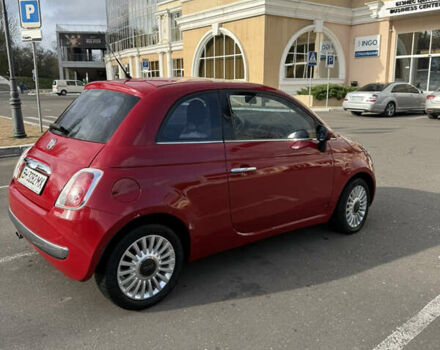 Красный Фиат 500, объемом двигателя 1.24 л и пробегом 121 тыс. км за 6700 $, фото 15 на Automoto.ua