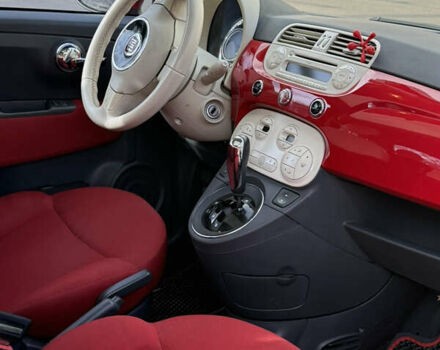 Красный Фиат 500, объемом двигателя 1.24 л и пробегом 121 тыс. км за 6700 $, фото 22 на Automoto.ua