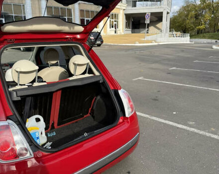 Красный Фиат 500, объемом двигателя 1.24 л и пробегом 121 тыс. км за 6700 $, фото 37 на Automoto.ua