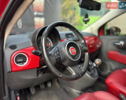 Красный Фиат 500, объемом двигателя 1.4 л и пробегом 115 тыс. км за 5999 $, фото 27 на Automoto.ua