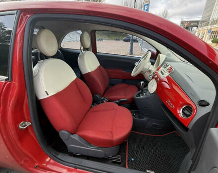 Красный Фиат 500, объемом двигателя 1.24 л и пробегом 121 тыс. км за 6700 $, фото 28 на Automoto.ua