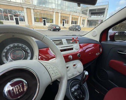 Красный Фиат 500, объемом двигателя 1.24 л и пробегом 121 тыс. км за 6700 $, фото 39 на Automoto.ua