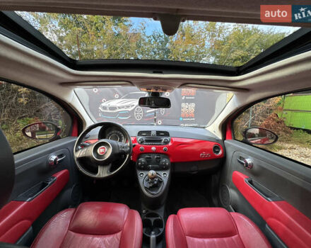 Красный Фиат 500, объемом двигателя 1.4 л и пробегом 115 тыс. км за 5999 $, фото 3 на Automoto.ua