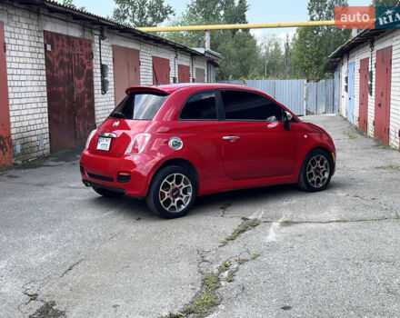Красный Фиат 500, объемом двигателя 1.37 л и пробегом 189 тыс. км за 5600 $, фото 5 на Automoto.ua