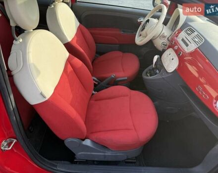 Красный Фиат 500, объемом двигателя 1.24 л и пробегом 80 тыс. км за 6999 $, фото 15 на Automoto.ua