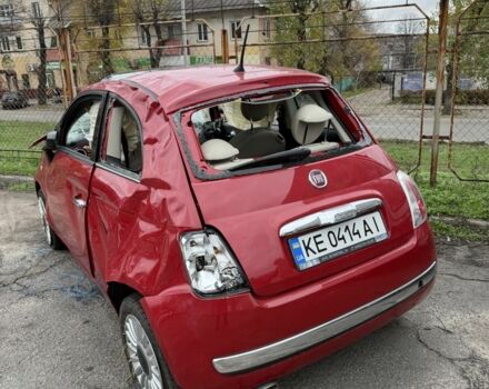 Красный Фиат 500, объемом двигателя 1.2 л и пробегом 95 тыс. км за 999 $, фото 4 на Automoto.ua